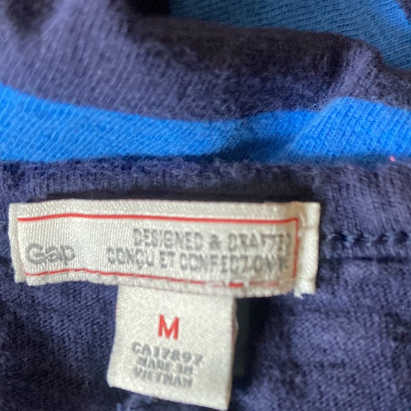 Gap, navy and royal blue, striped sundress - Picture 3 of 4